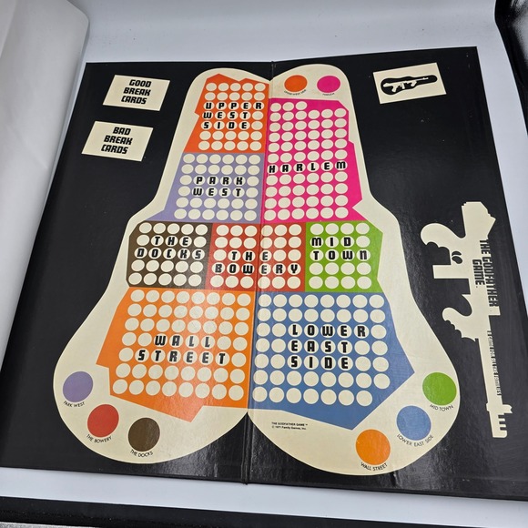 The Godfather Game Board Game Family Edition 1971 Vintage Rare Complete - Picture 10 of 12